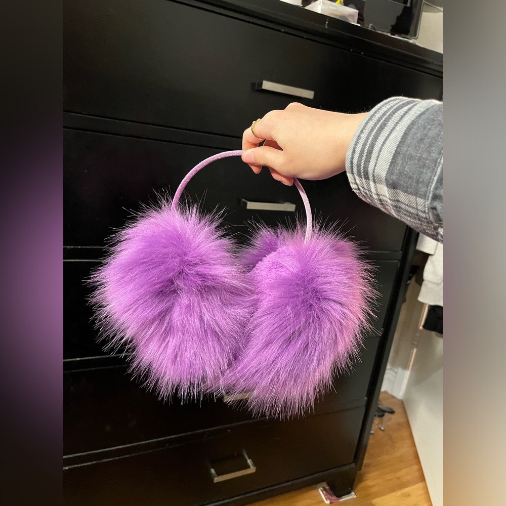 Winter Purple Ear Muffs